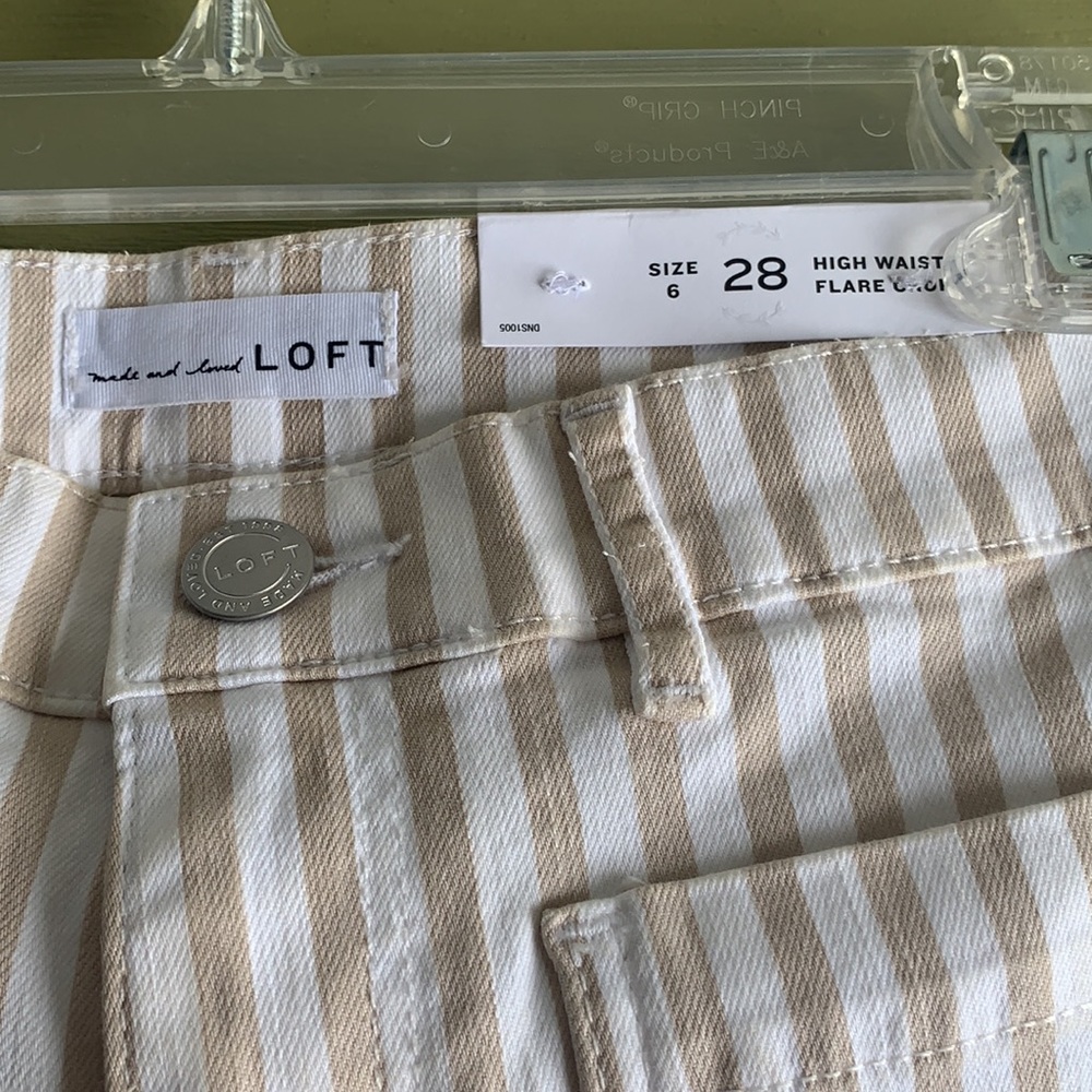 Stripe kick flare jeans - Picture 3 of 4